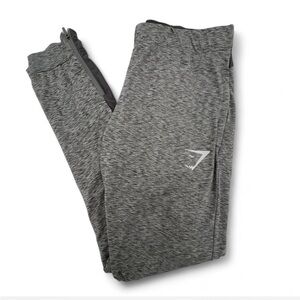 Men's Gymshark Dry Joggers Pants Size Medium Grey Bottoms